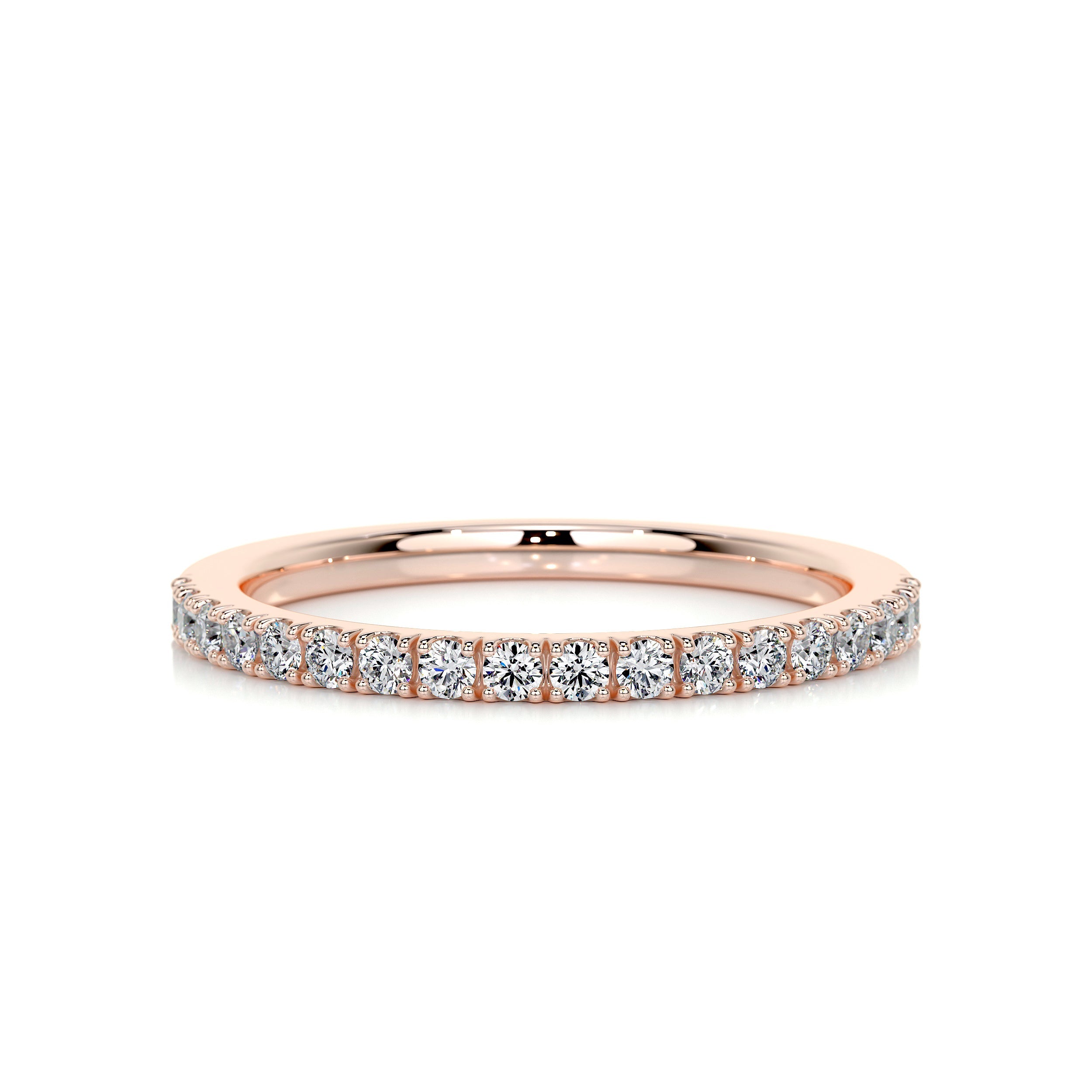 Stephanie Diamond Wedding Ring (0.3 Carat) - 14K Rose Gold (RTS)、mySite、hinf8tx79