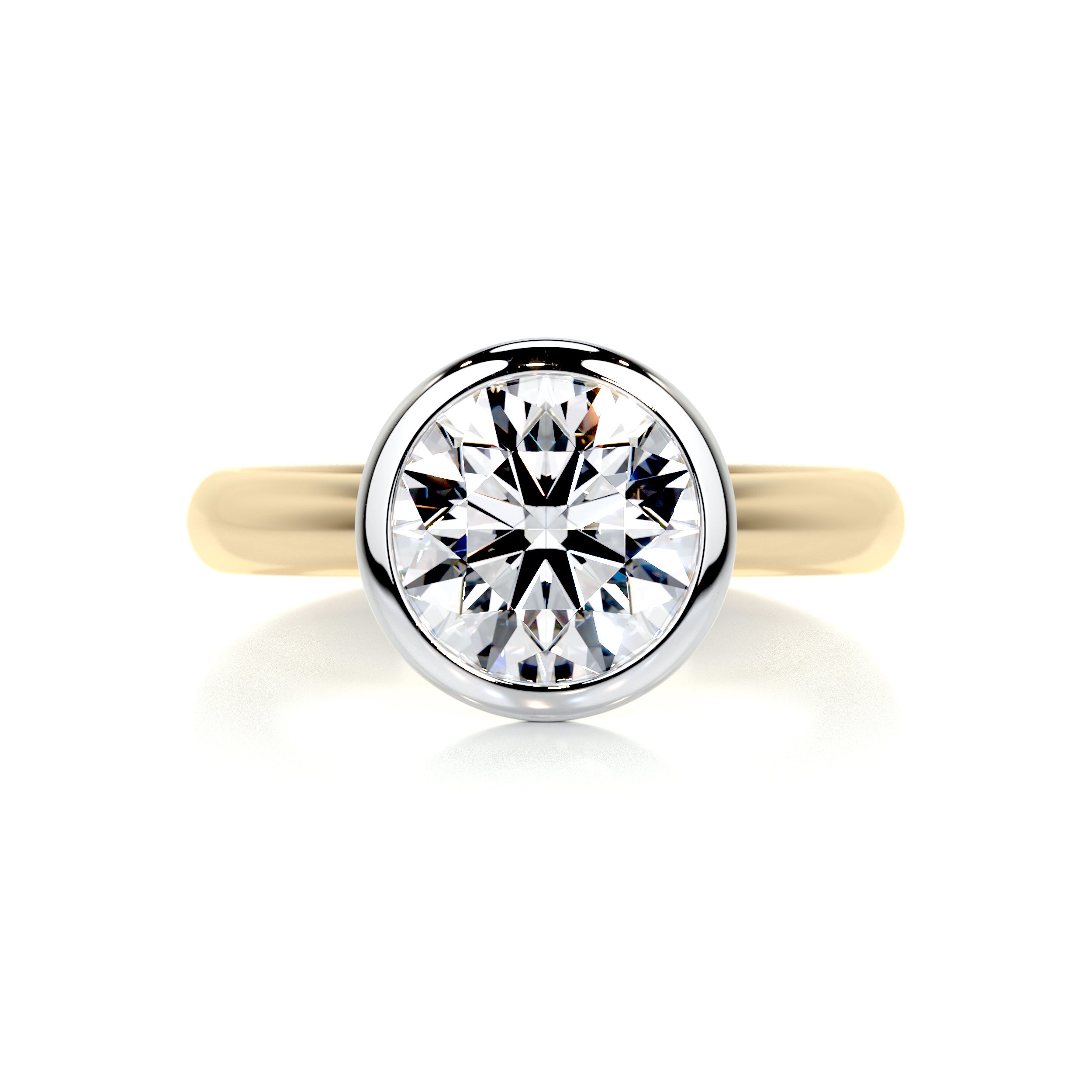 Kaylee Diamond Engagement Ring -18K Yellow Gold、mySite、hinf8tx79