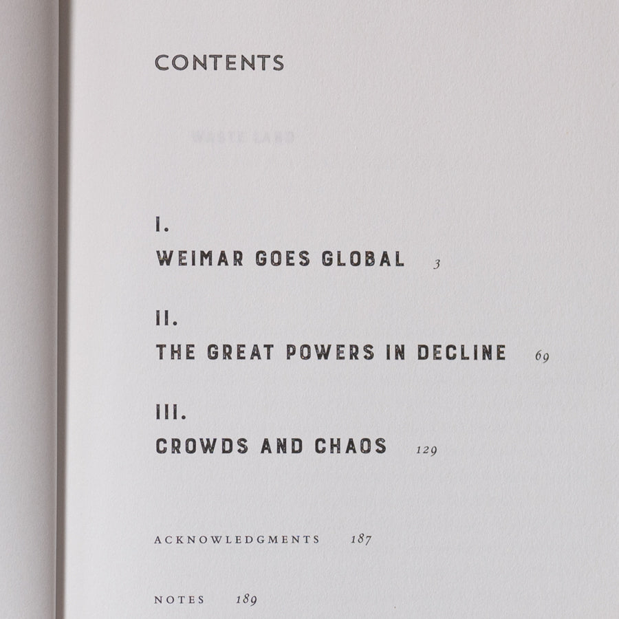 Waste Land: A World in Permanent Crisis、mySite、topwebapps