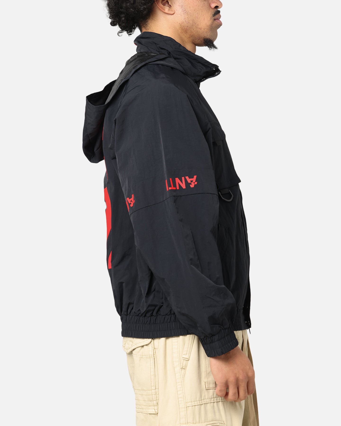 The Anti Order Faction Technical Windbreaker Jacket Black/Red、mySite、zt4zffjzw