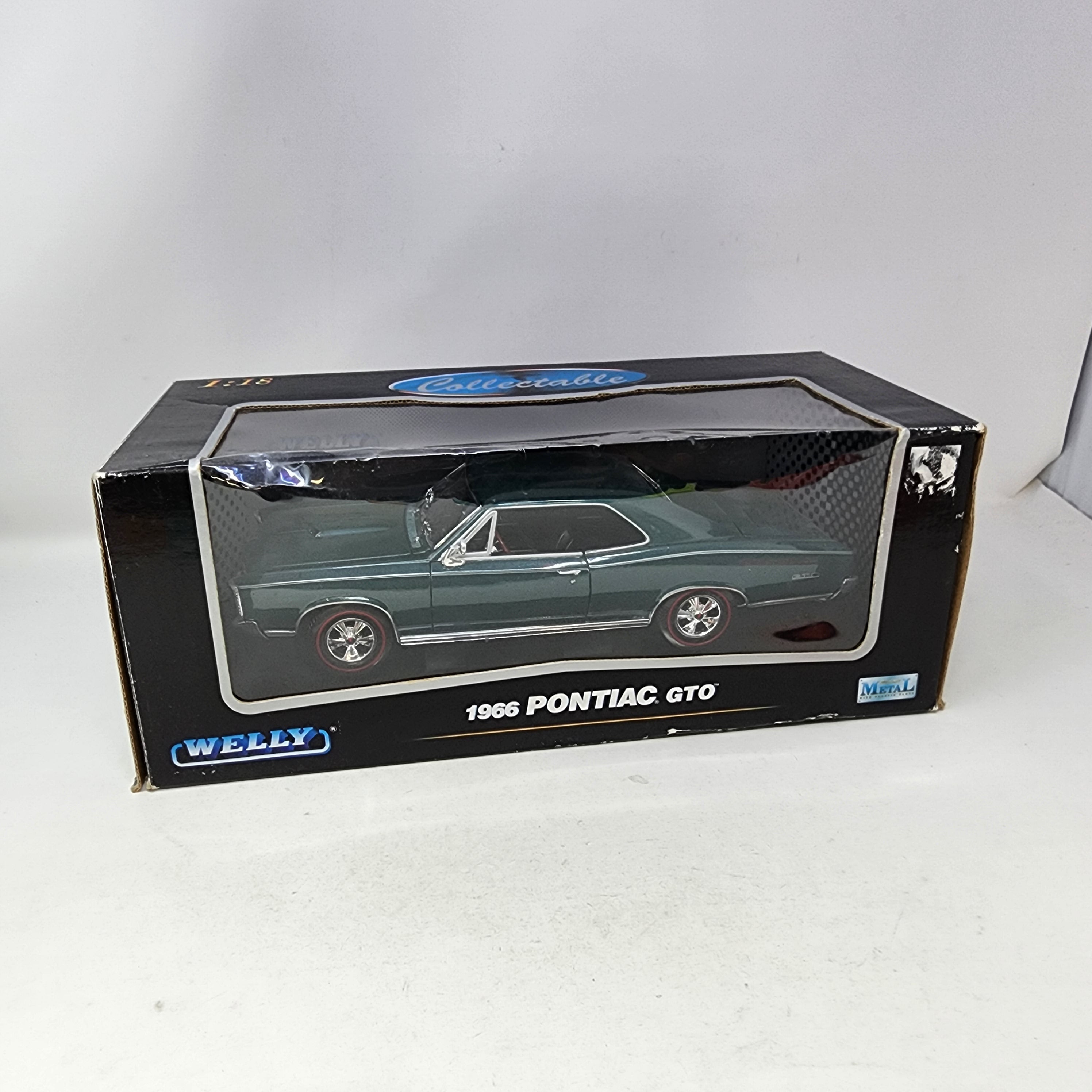 1966 Pontiac GTO * Welly Collectibles 1/18 Scale、mySite、hgirdovlk