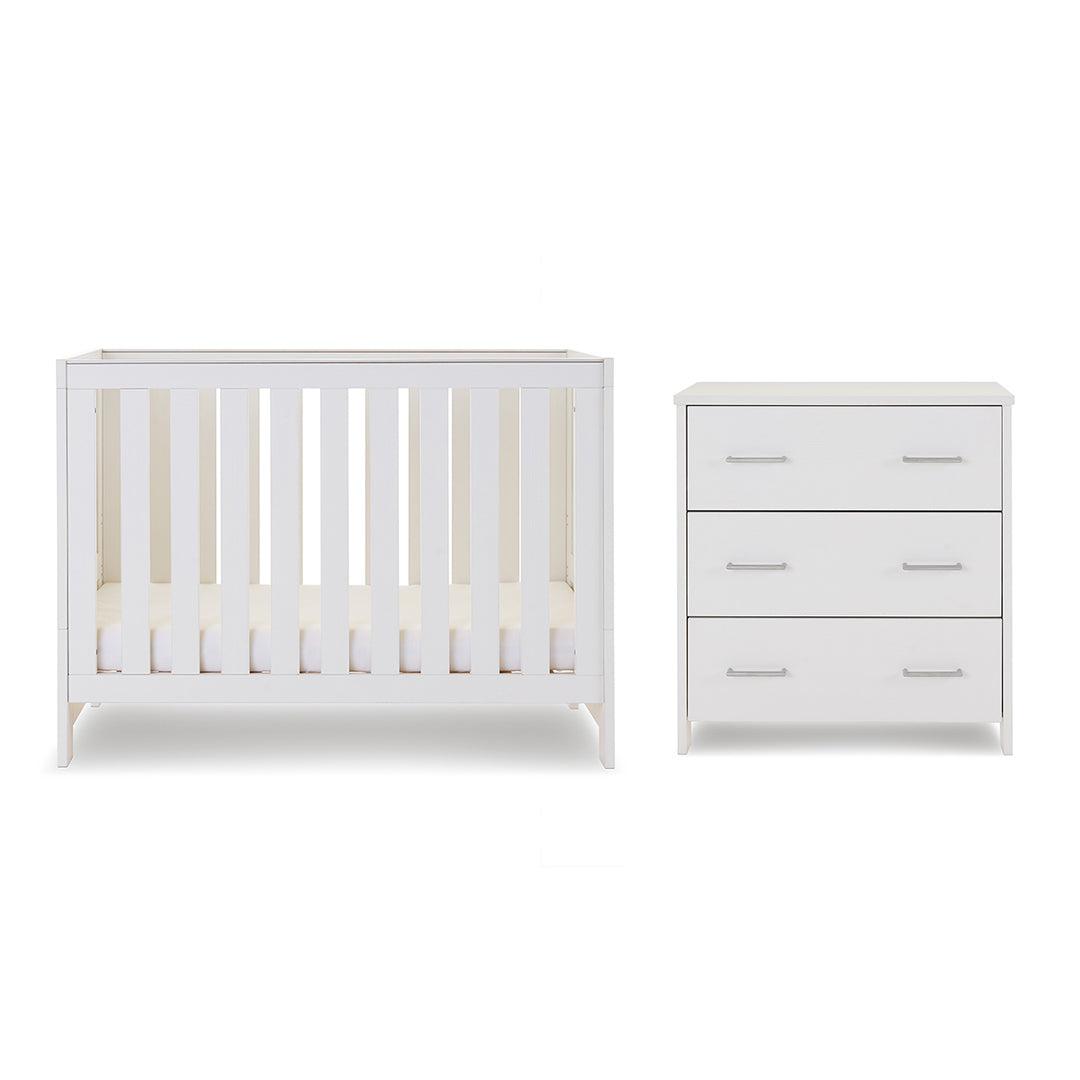  Obaby Nika Mini 2 Piece Room Set - White Wash、mySite、merchandisen