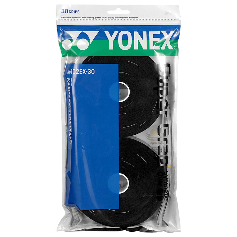 Yonex Super Grap Wet Overgrip - 30 Pack - Black、mySite、neckold