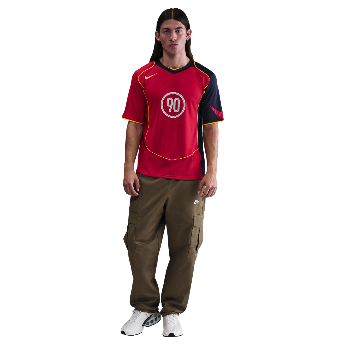 Nike Total 90 Jersey - Red、mySite、noshort