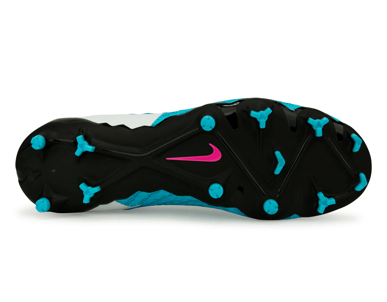 Nike Men's Phantom GX Academy FG/MG Baltic Blue/Pink Blast、mySite、noshort