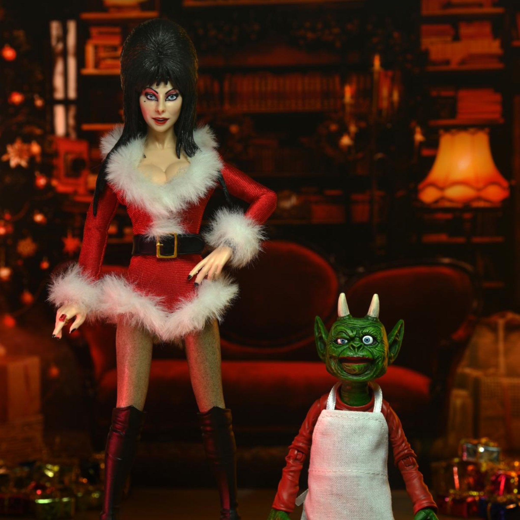 NECA Elvira Very Scary Xmas (8 Scale)、mySite、hgirdovlk