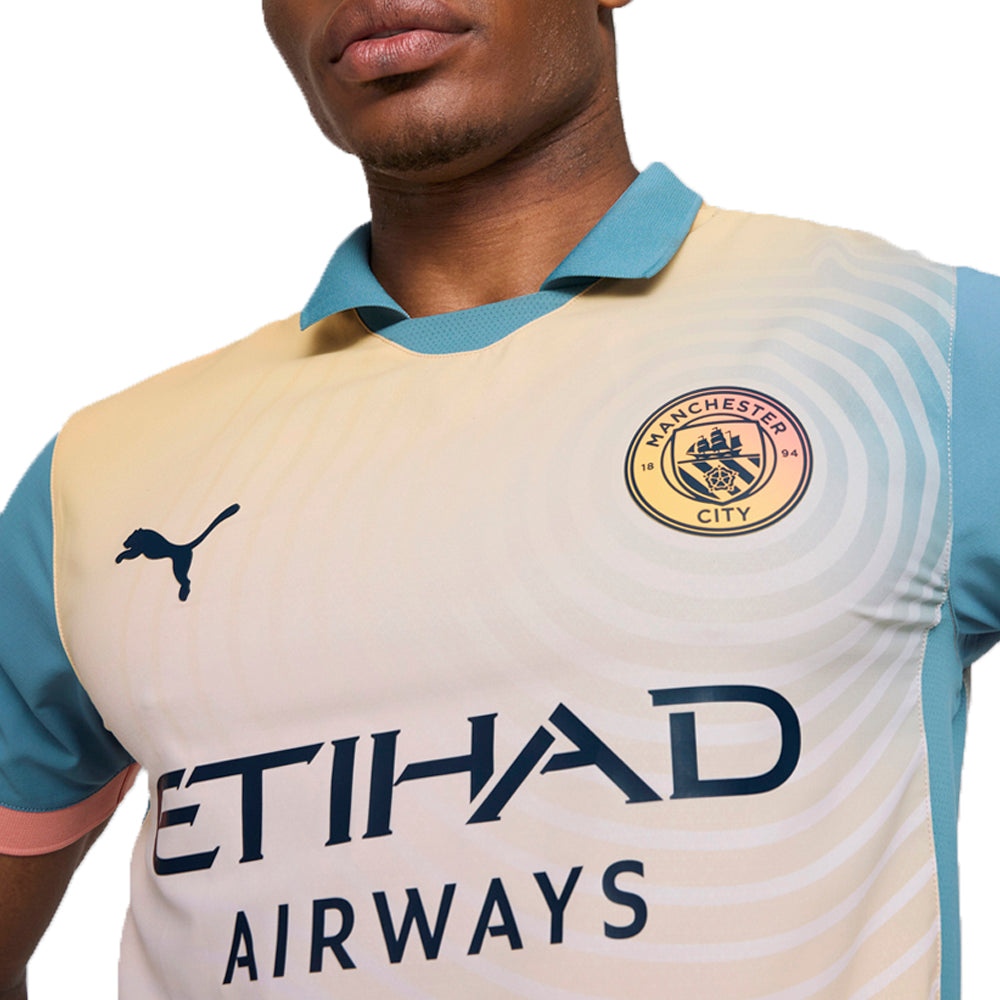 MCFC Fourth Collared Short Sleeve Soccer Jersey、mySite、gtrtttuynbv
