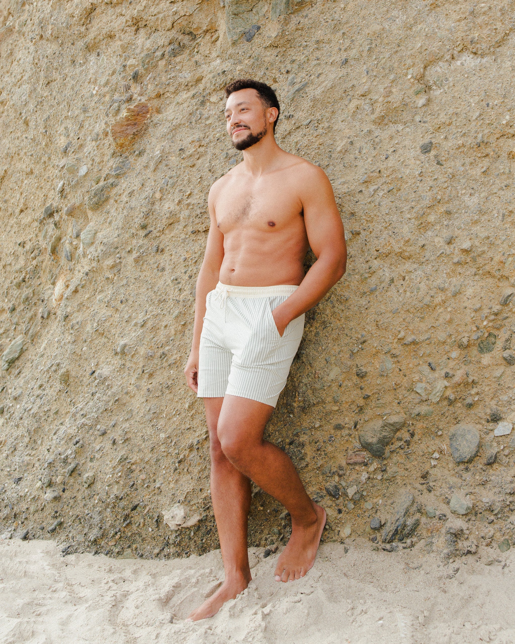  Men's Boardshort | Sage Stripe、mySite、layawaytickets