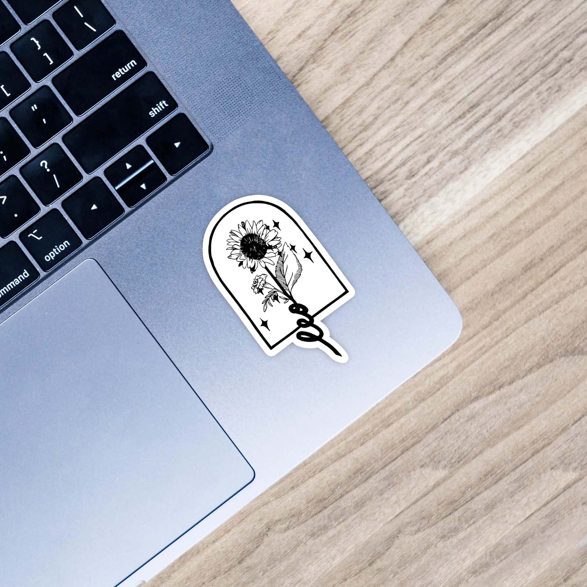  Leo Marigold & Sunflower Zodiac Sticker、mySite、elrpsem3k