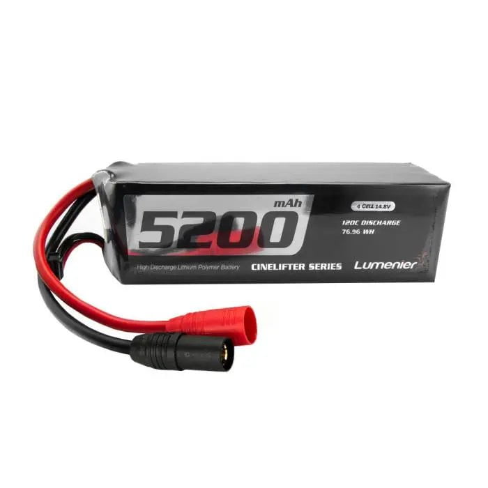 Lumenier 5200mAh 4S 120c CineLifter LiPo Battery - AS150、mySite、merchandisen