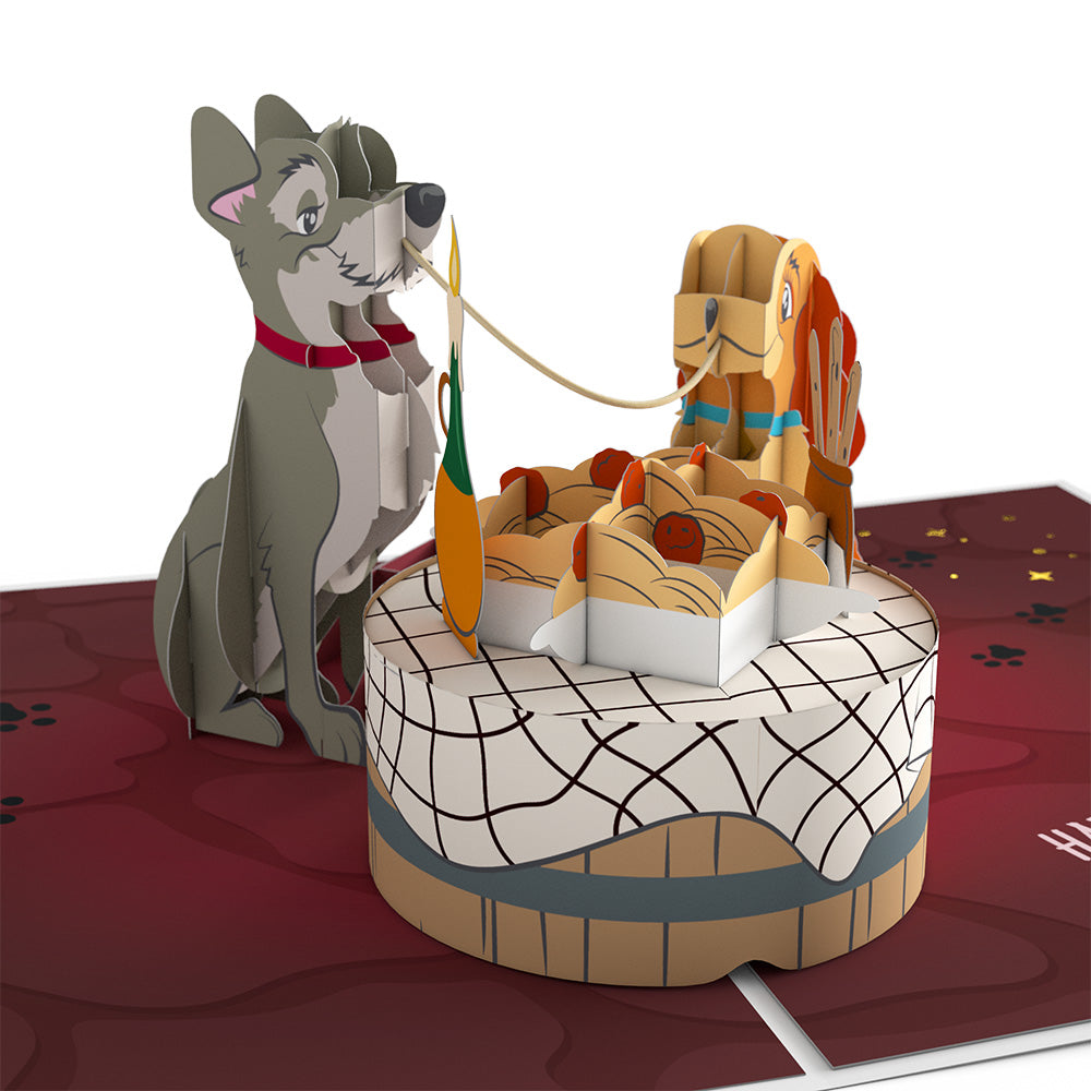 Disney's Lady & The Tramp Better Together Pop-Up Card、mySite、solidvoid