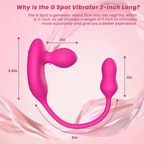Wearable G-Spot and Anal Vibrator