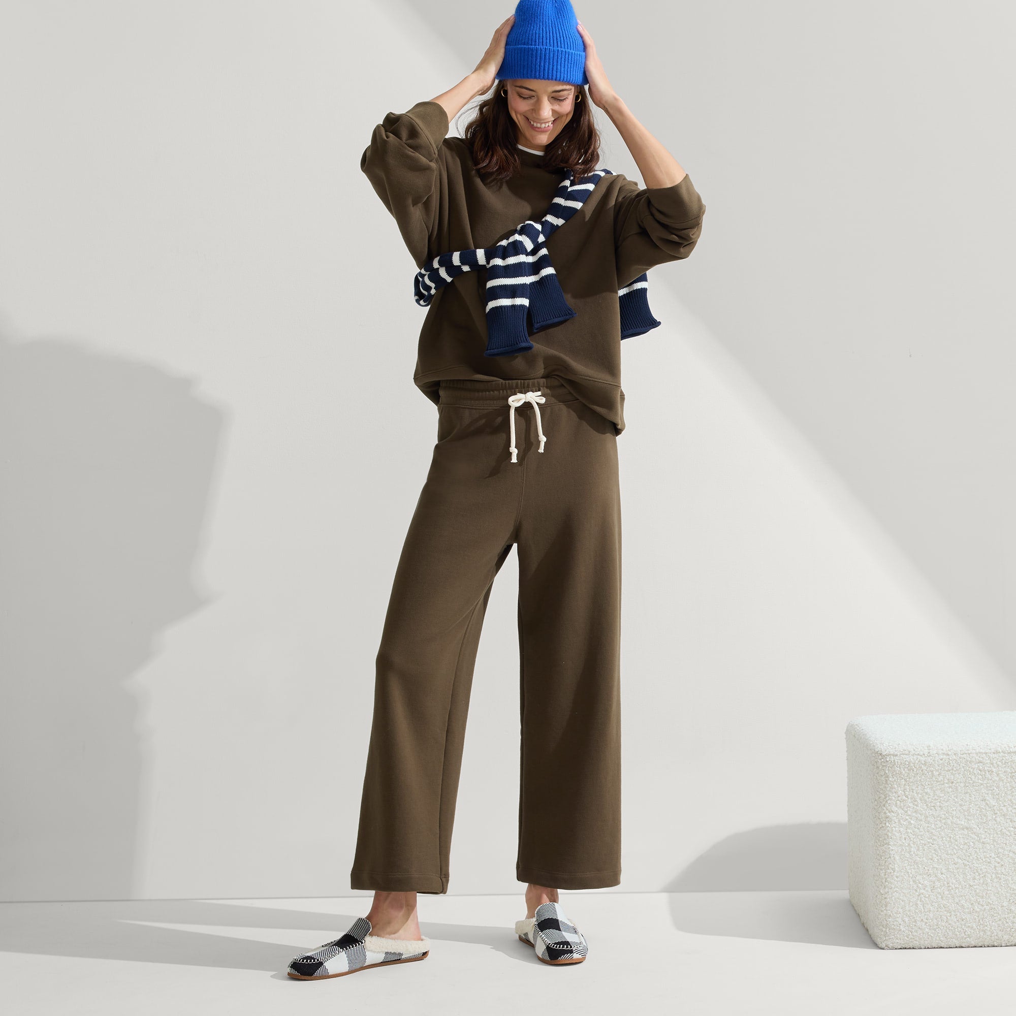  The Scuff Slipper - Black Buffalo Check、mySite、preschool7hills