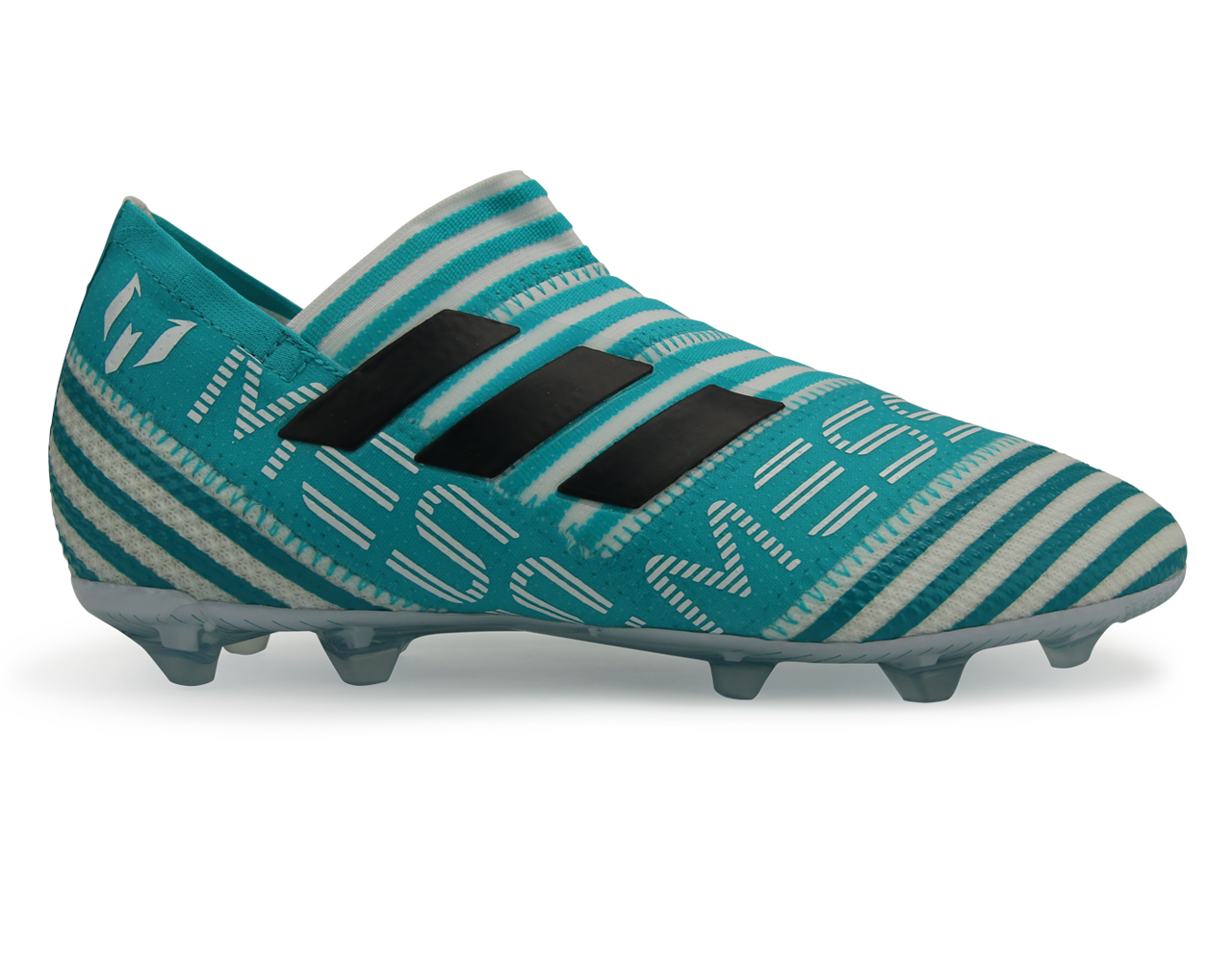 adidas Kids Nemeziz Messi 17+ FG White/Legend Ink/Energy Blue、mySite、noshort