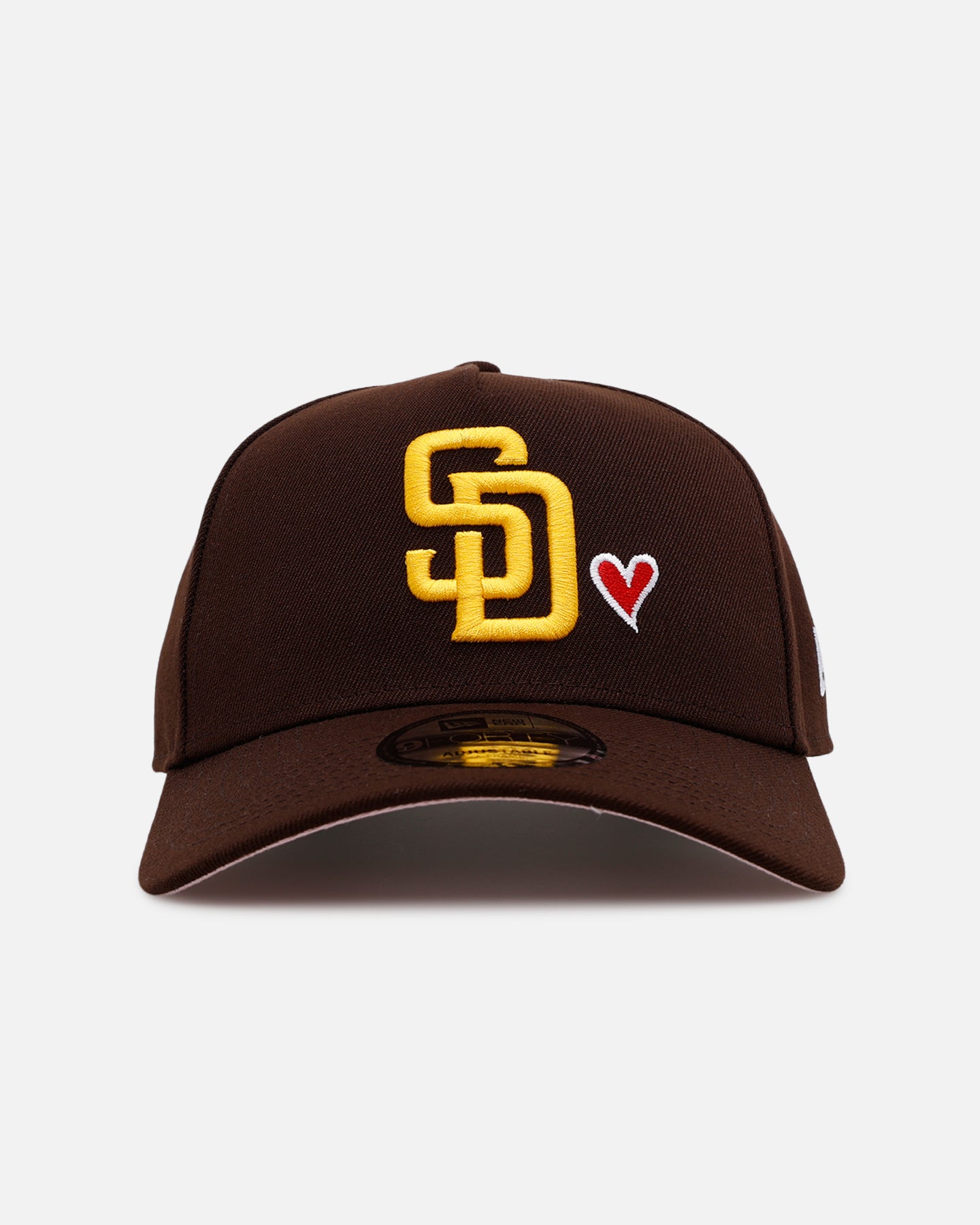 New Era San Diego Padres 'Team Color Hearts' 9FORTY A-Frame Snapback Official Team Color、mySite、zt4zffjzw