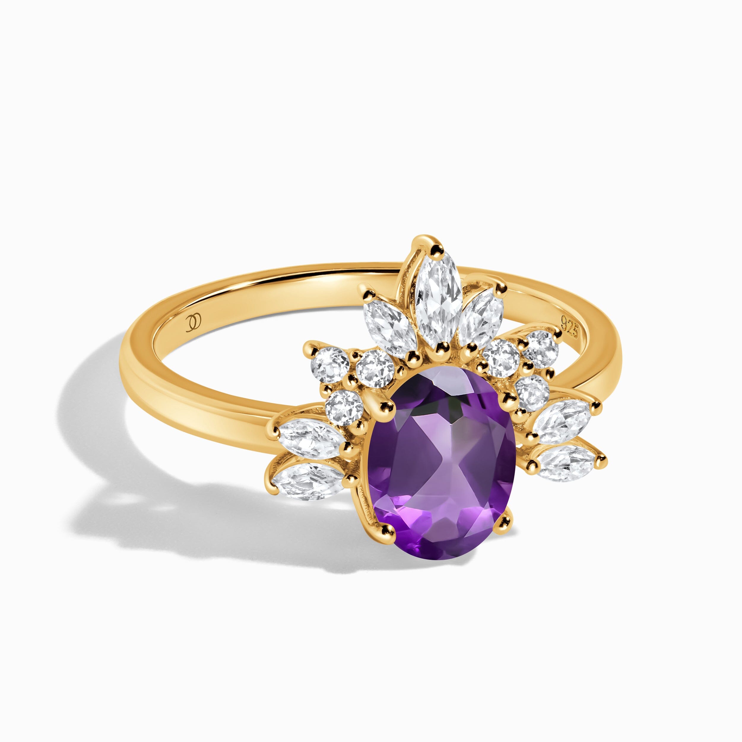 Amethyst White Zircon Ring - Manon、mySite、hinf8tx79