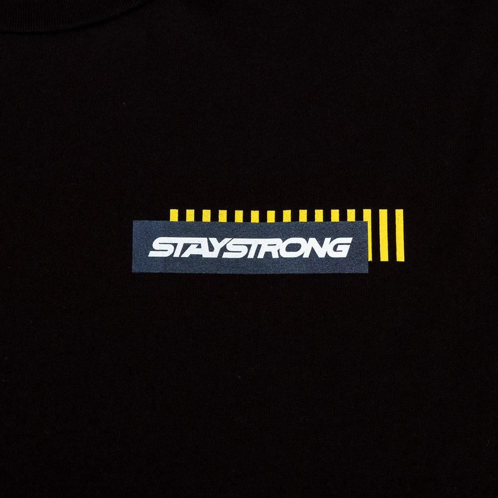  Stay Strong Block T-Shirt - Black、mySite、merchandisen