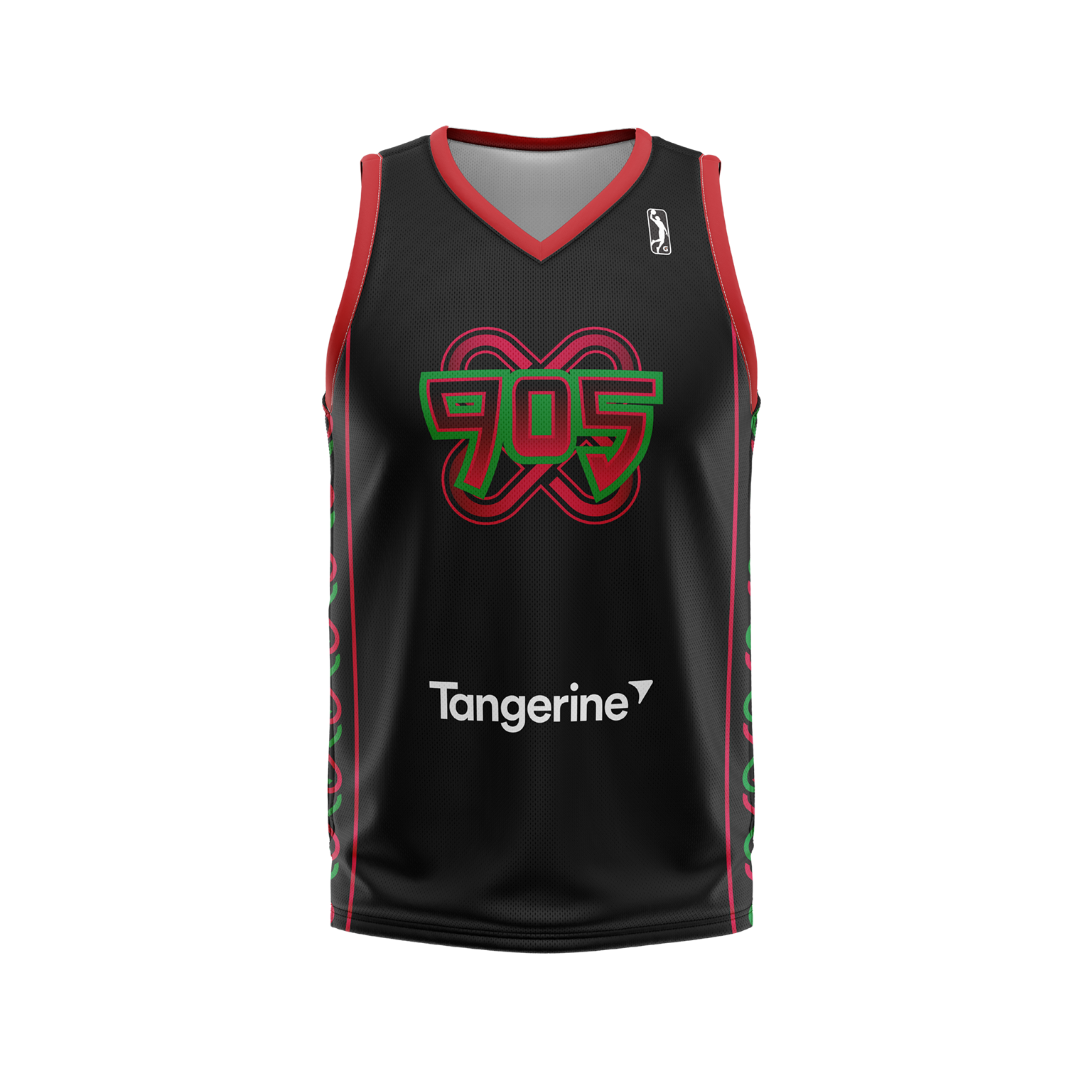 Raptors 905 Men's 2025 Black Heritage Jersey、mySite、neckold