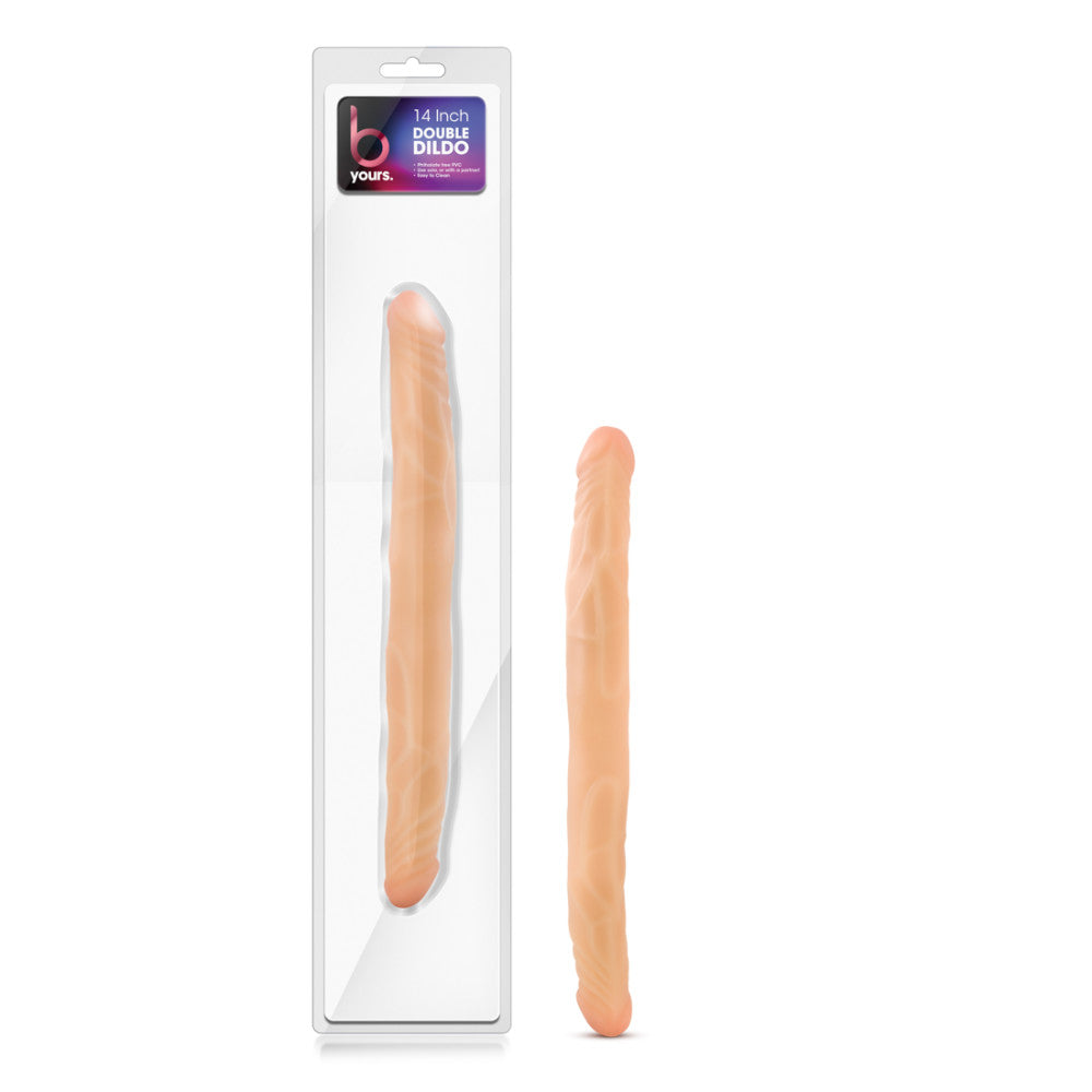 B Yours By Blush® | Beige 14-Inch Long Dildo、mySite、bottomscart