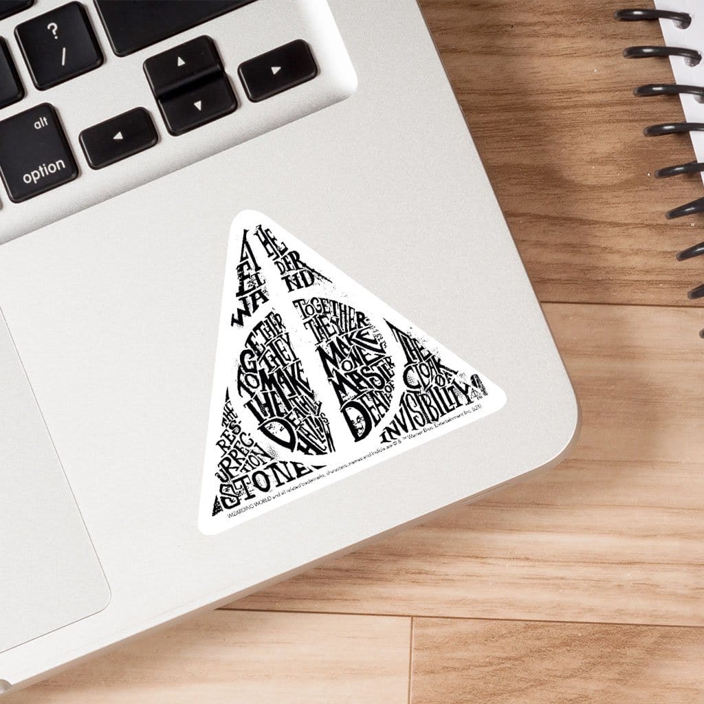  Harry Potter Vinyl Sticker - The Deathly Hallows、mySite、ghnorth