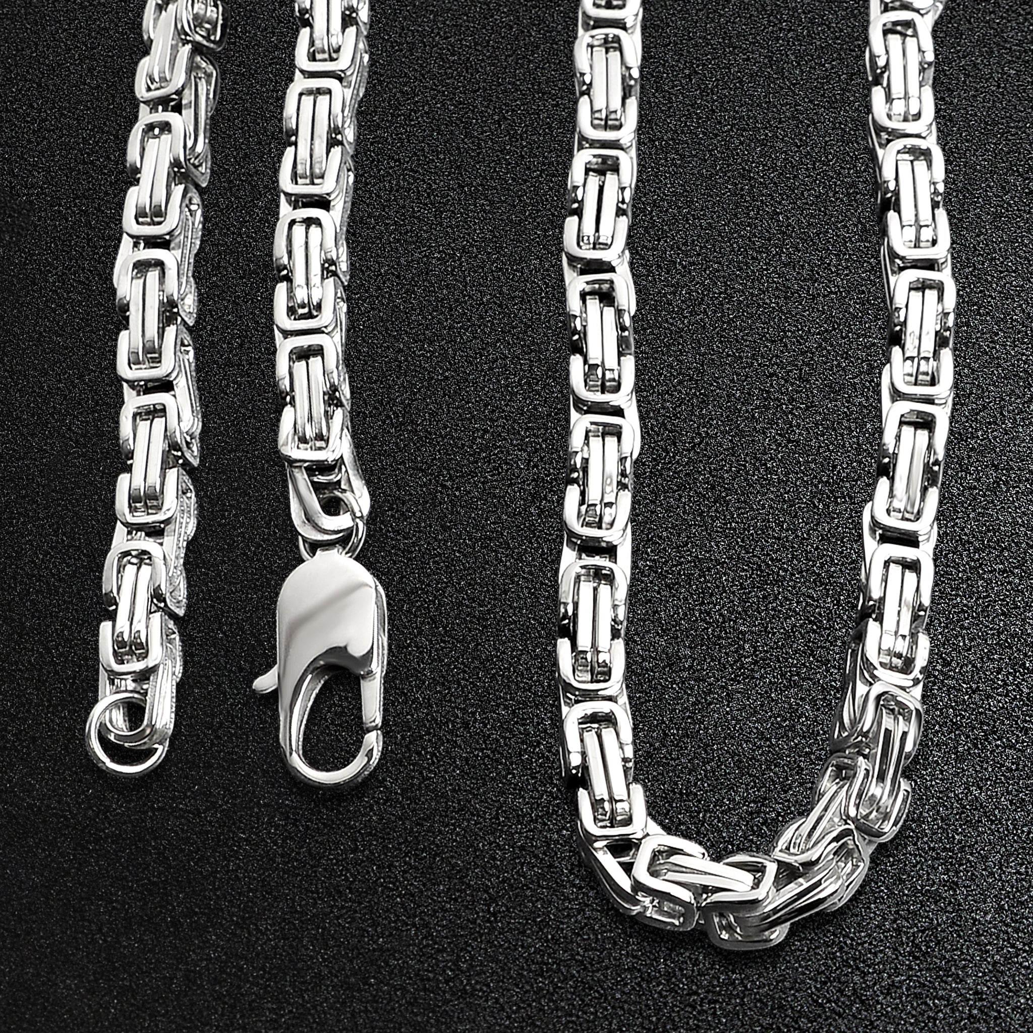 Stainless Steel Byzantine Chain Necklace / CHN8500、mySite、dreamappss