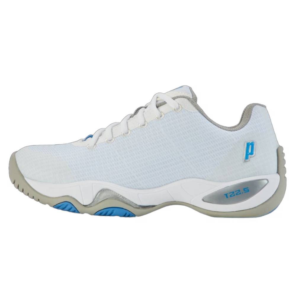 Prince T22.5 Women's Tennis Shoe (White/Blue)