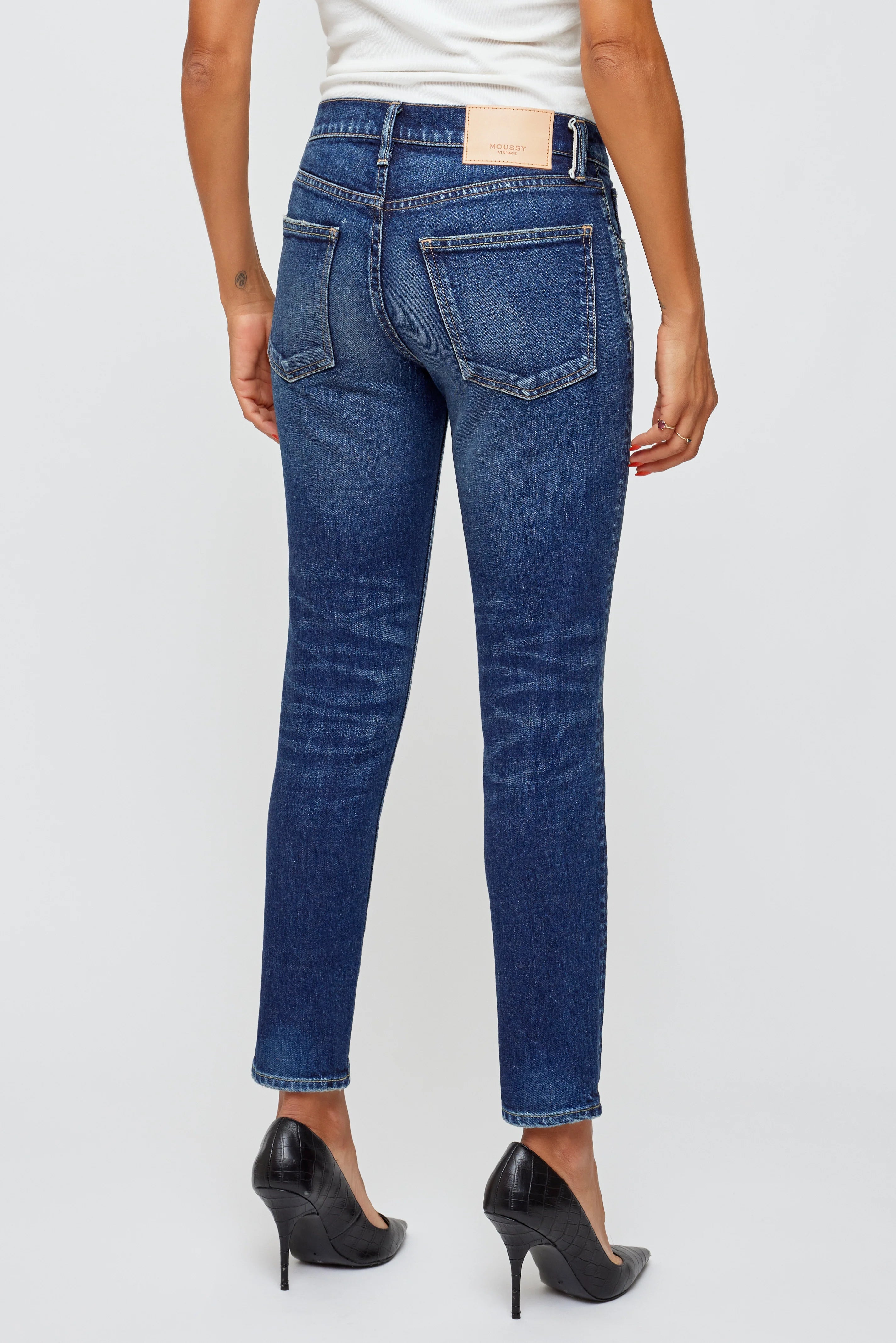 Moussy Vintage Islandia Skinny、mySite、noshort