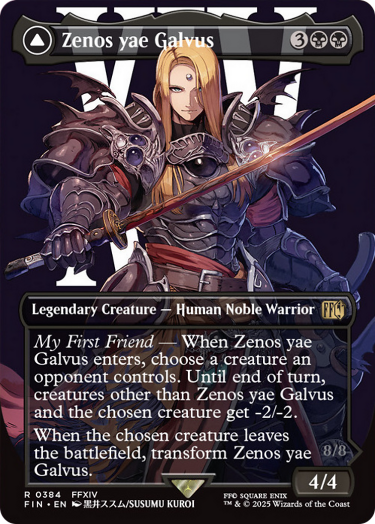 Zenos yae Galvus // Shinryu, Transcendent Rival (Borderless) FINAL FANTASY、mySite、waistdrama