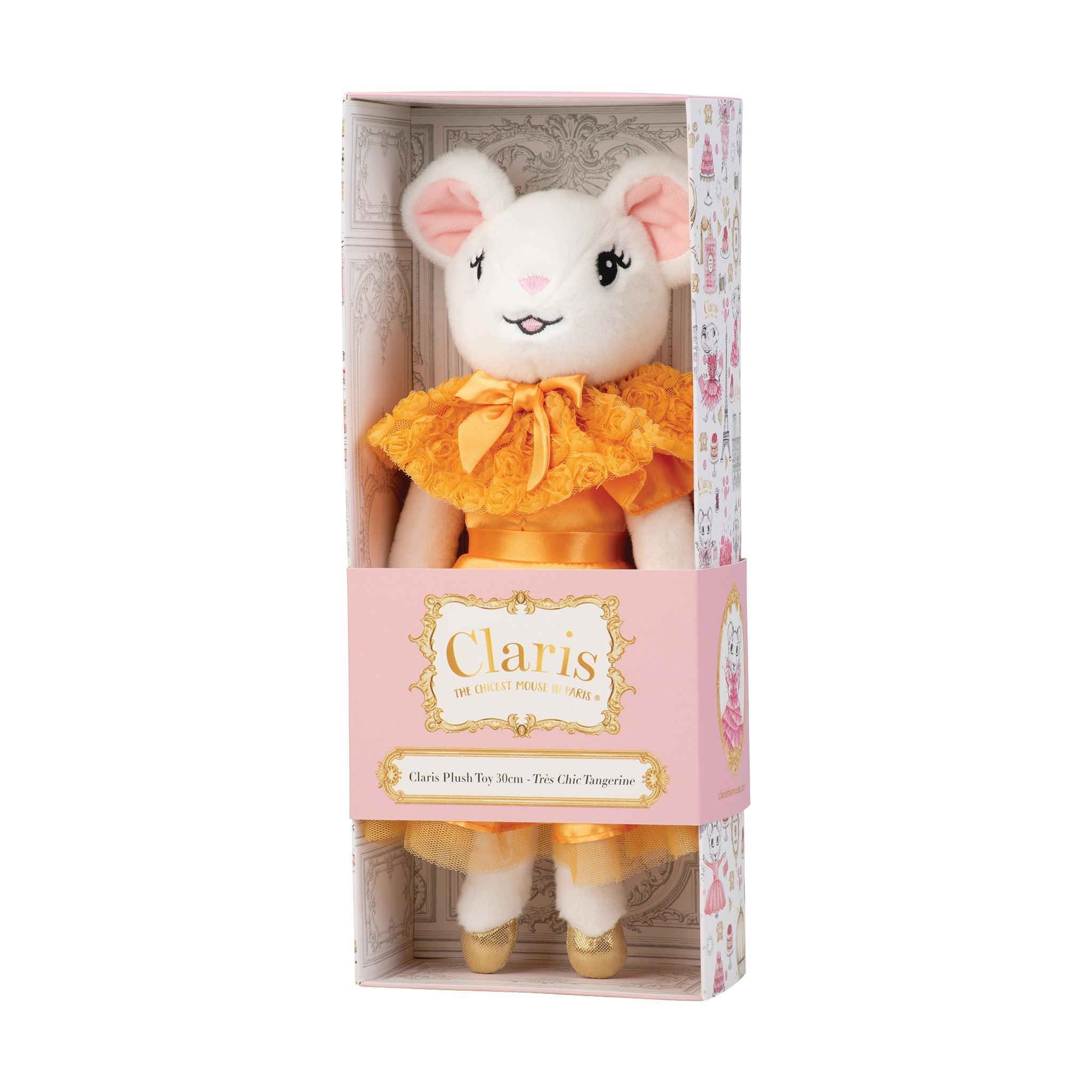 Claris The Mouse - Tangerine Plush Doll、mySite、g9winljtr