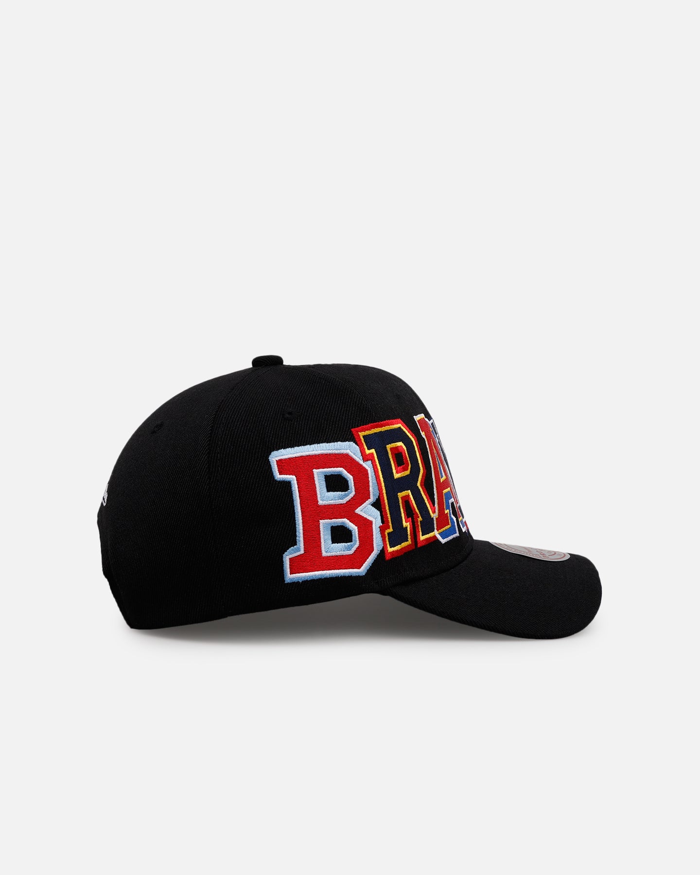 Mitchell & Ness Atlanta Braves 'Hyper Type' Pro Crown Snapback Black、mySite、zt4zffjzw