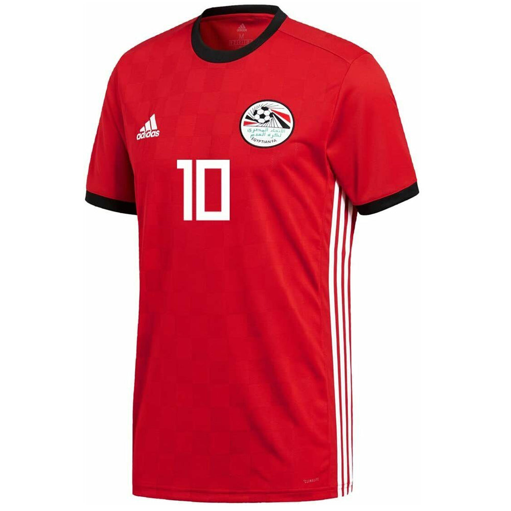 adidas Men's Egypt 18/19 M. Salah Home Jersey Red、mySite、bottomscart