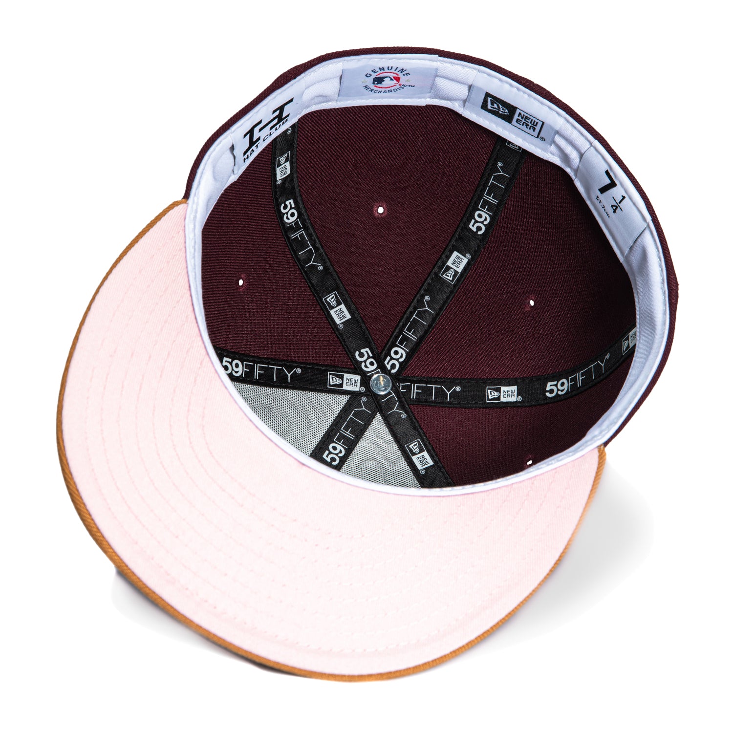 New Era 59Fifty Salt Water Taffy Atlanta Braves Stars Hat - Maroon, Khaki、mySite、vikingsvslions