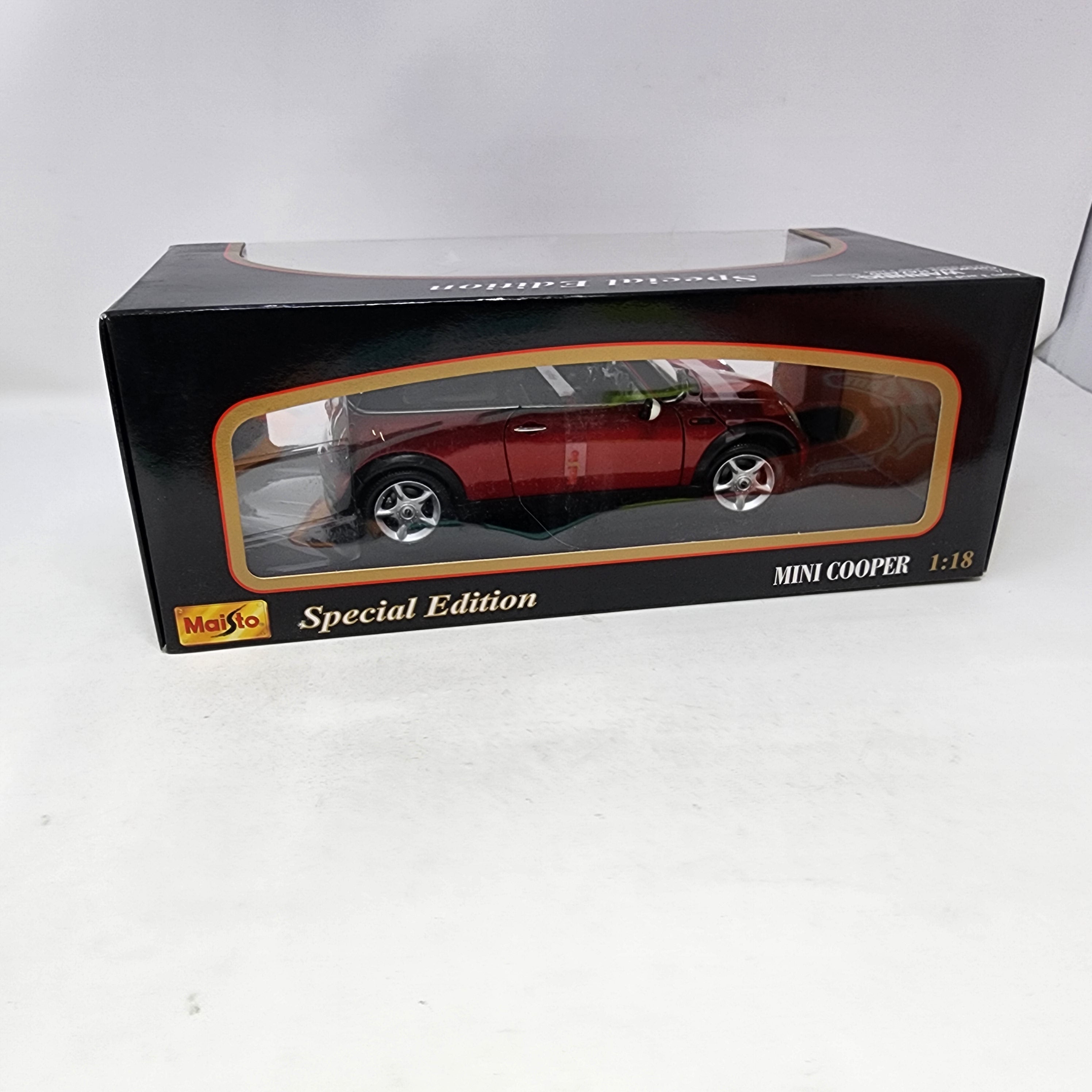 Mini Cooper * RED * Maisto Special Edition 1/18 Scale、mySite、hgirdovlk