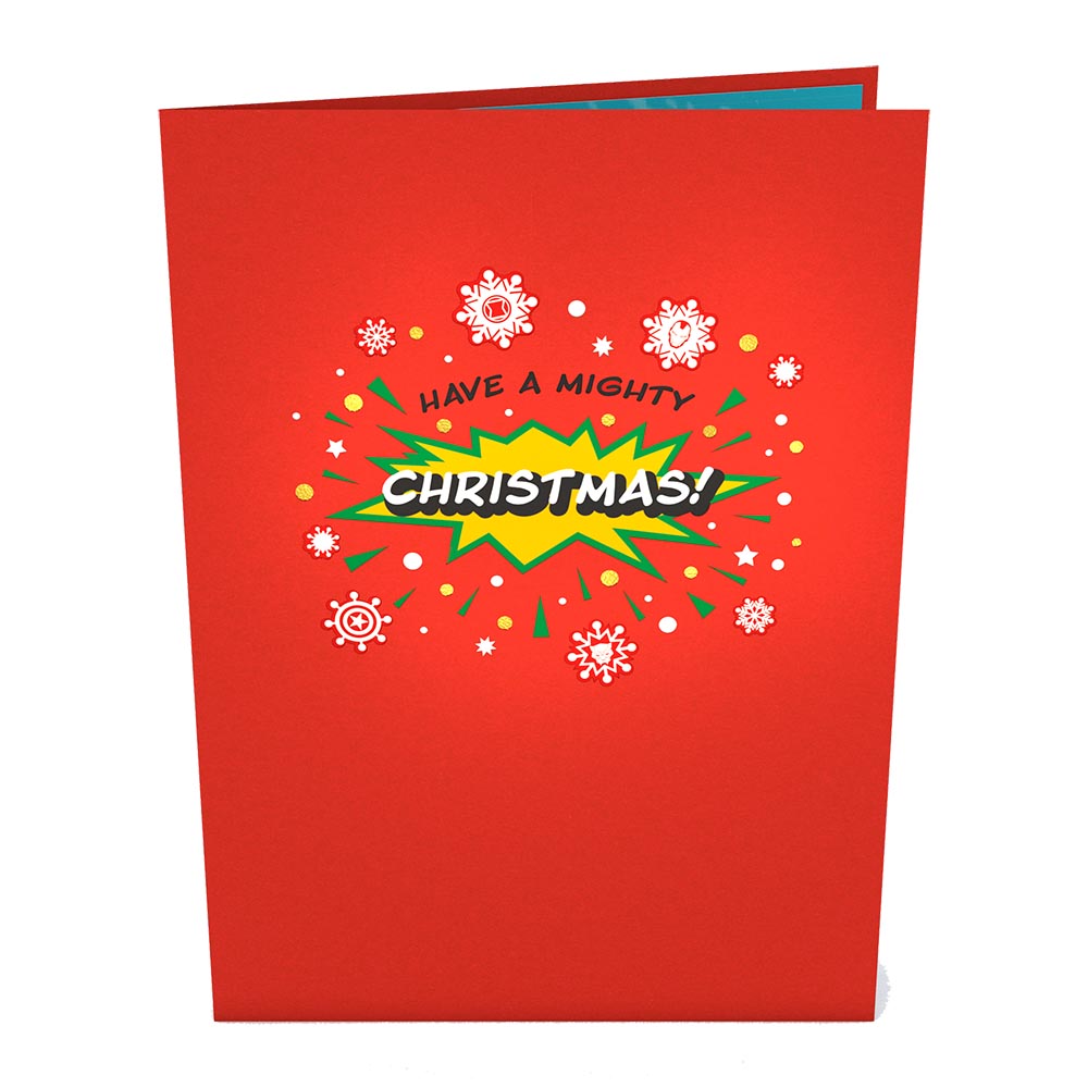 Marvel's Avengers Mighty Christmas Pop-Up Card、mySite、solidvoid