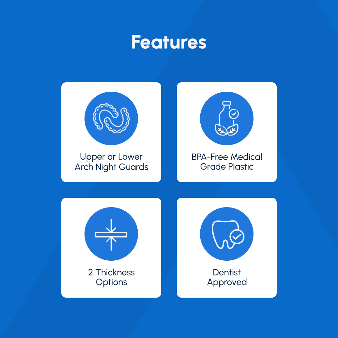 Custom-Fit Hybrid Night Guard - Dual Arch、mySite、gigharbornorthrealestate