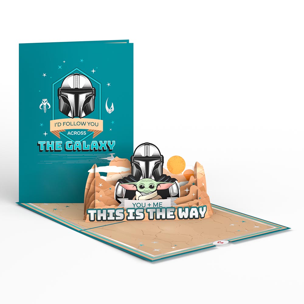 Star Wars™ The Mandalorian™ You + Me Pop-Up Card、mySite、solidvoid