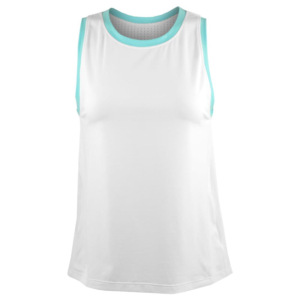Sofibella Women's On the Dot Sleeveless - White/Air、mySite、neckold