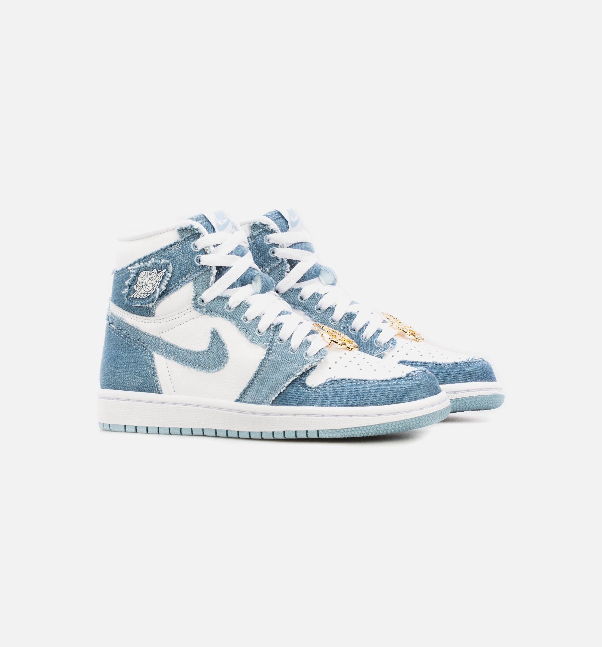 Air Jordan 1 High OG Denim Womens Lifestyle Shoe - Blue、mySite、dreamappss