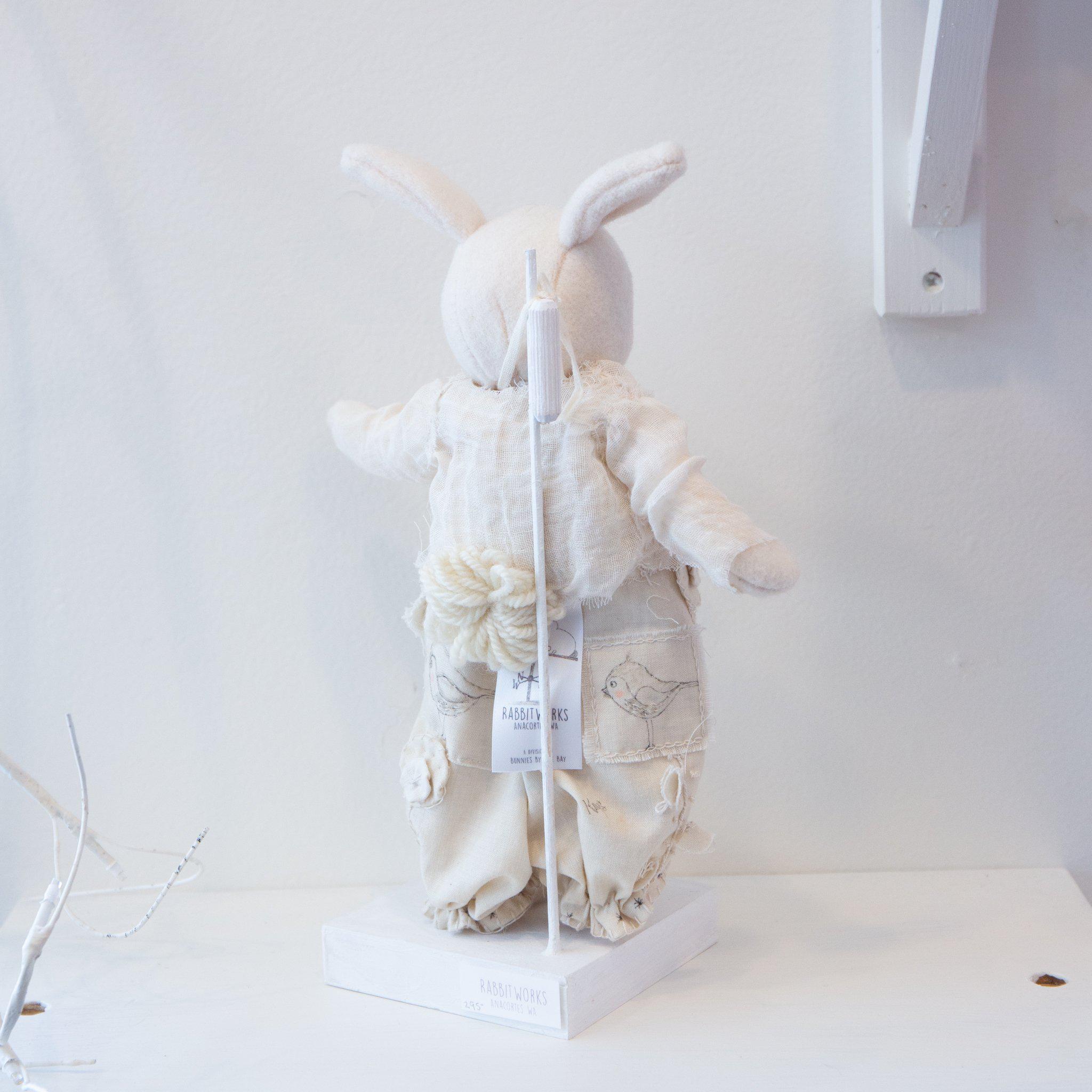 RETIRED - Hutch Studio Original - Ella Tweet - One of A Kind Bunny、mySite、g9winljtr
