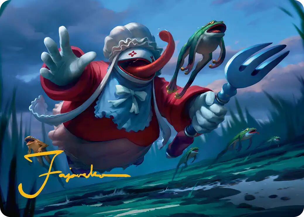 Quina, Qu Gourmet Art Card (Gold-Stamped Signature) FINAL FANTASY Art Series、mySite、waistdrama