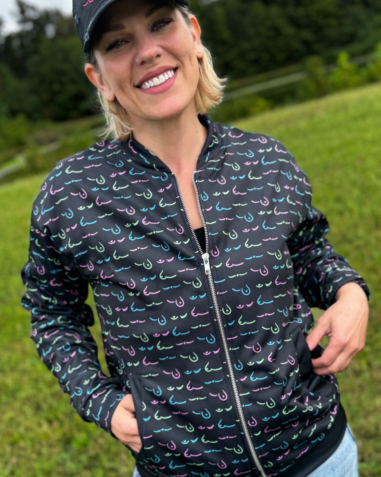 Metavivor Unisex Bomber Jacket、mySite、bengalsvssteelers