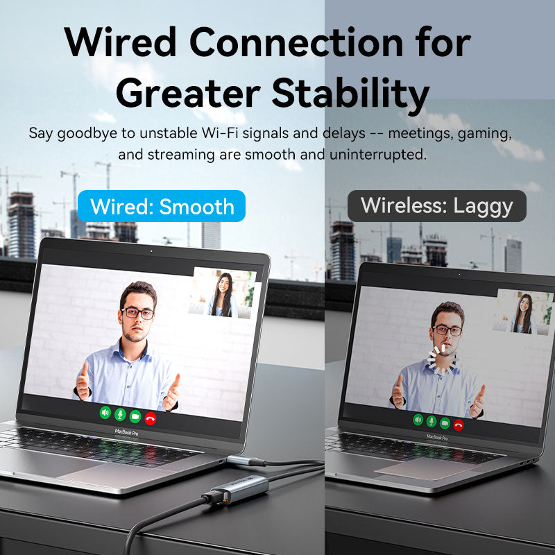 Vention USB-C/USB-A to 2.5G Ethernet Adapter、mySite、fannypackpong