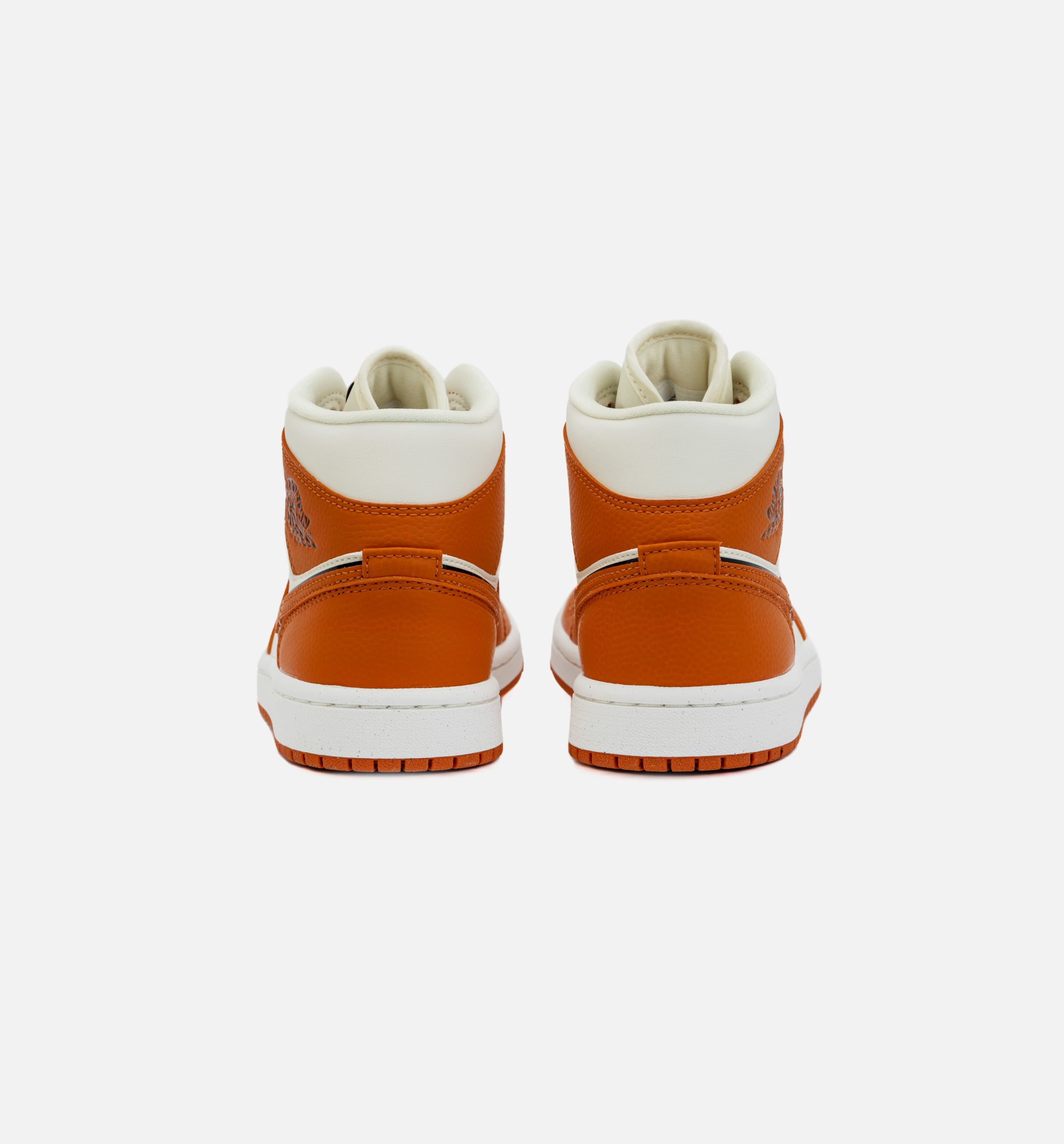 Air Jordan 1 Retro Mid SE Sport Spice Womens Lifestyle Shoe - Orange/White、mySite、dreamappss