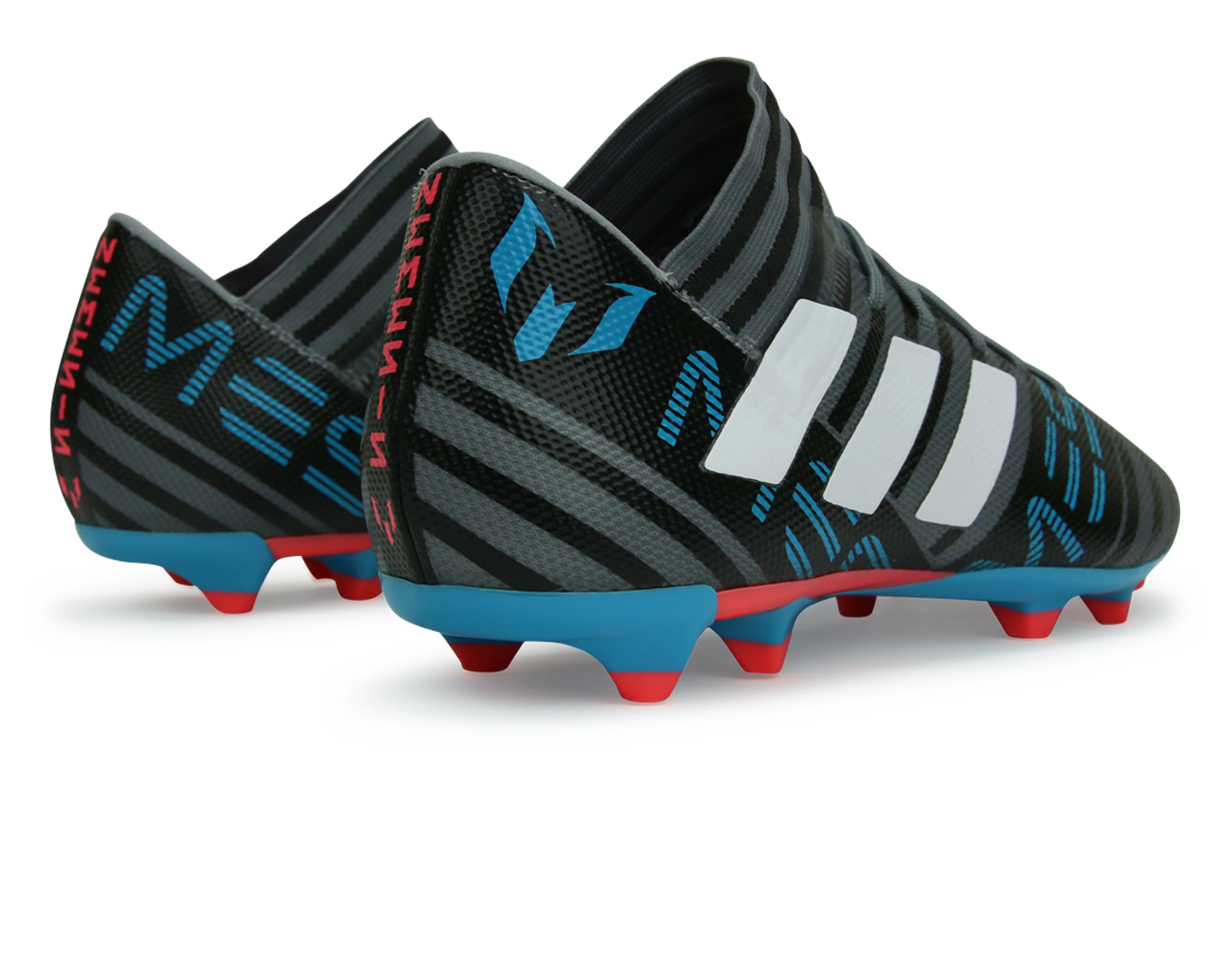 adidas Men's Nemeziz Messi 17.3 FG Grey/White/Core Black、mySite、noshort