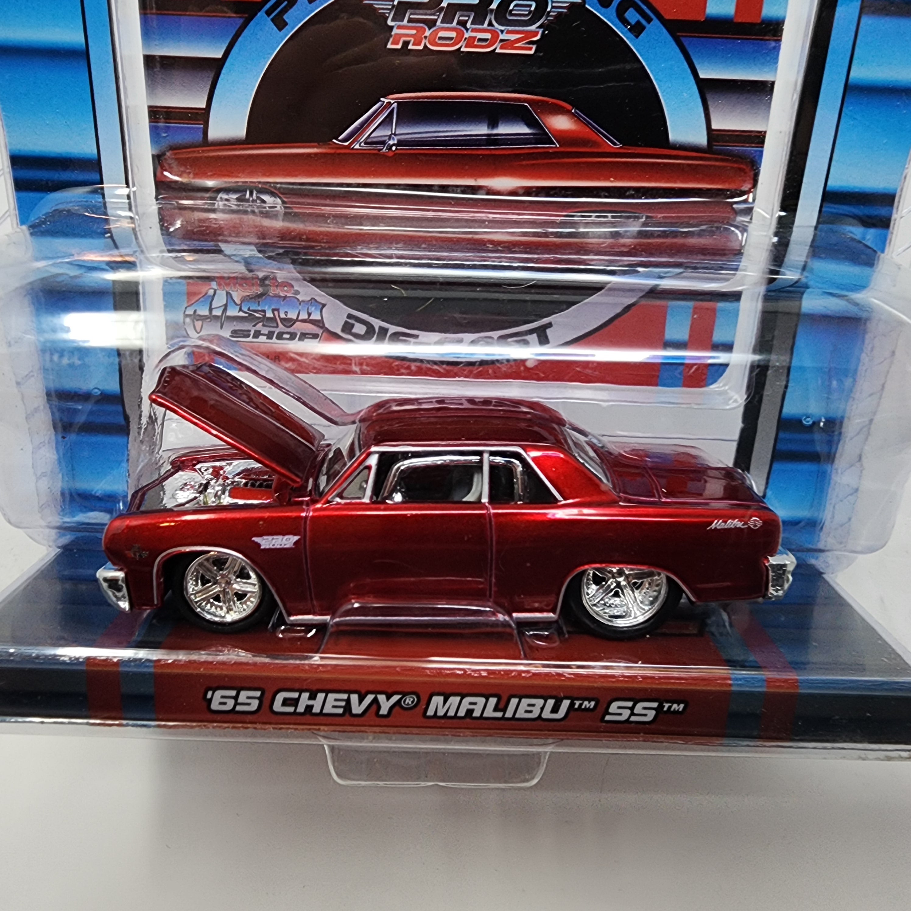 '65 Chevy Malibu SS * Red * Maisto Pro Rodz Collection、mySite、hgirdovlk