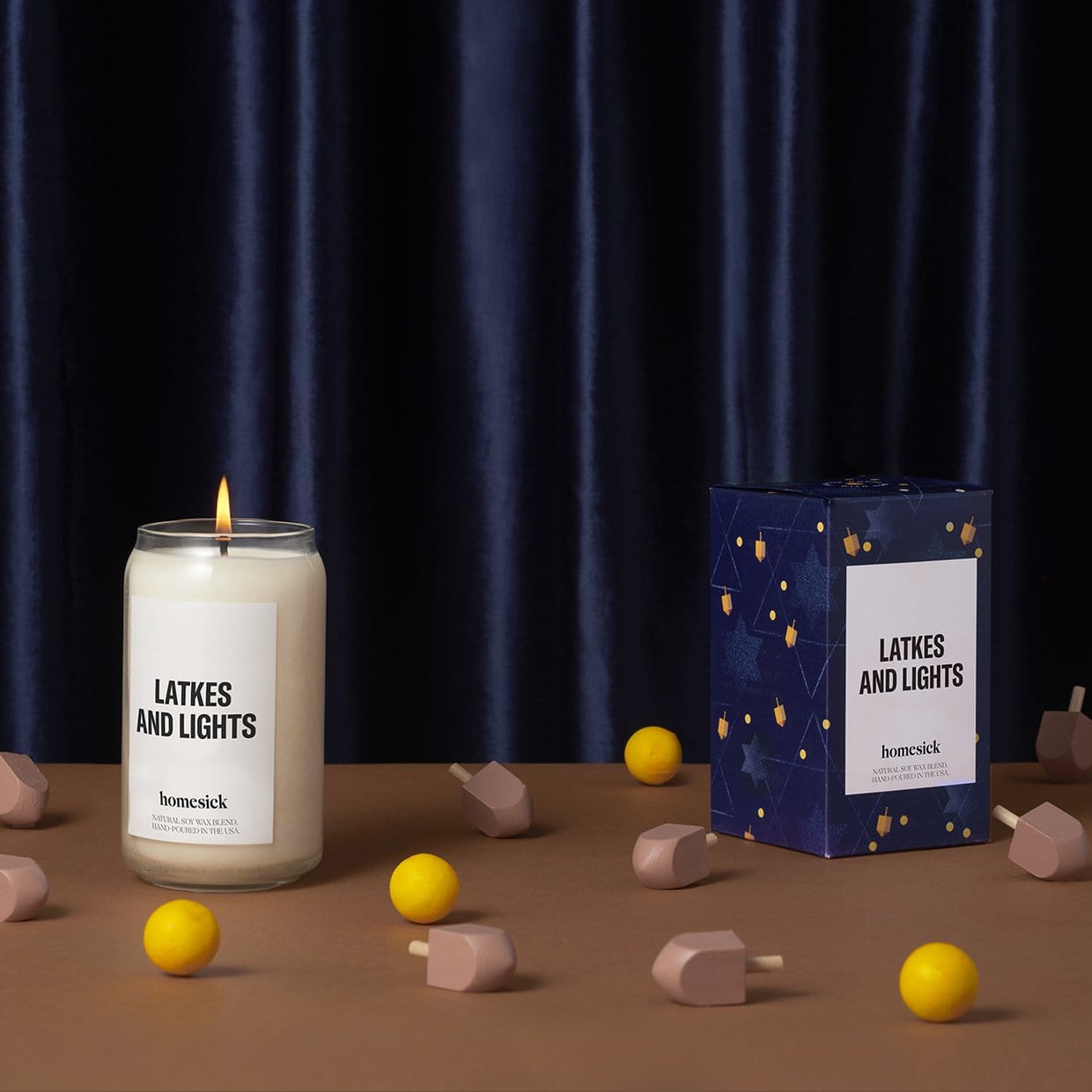 Latkes and Lights Candle by Homesick、mySite、topwebapps