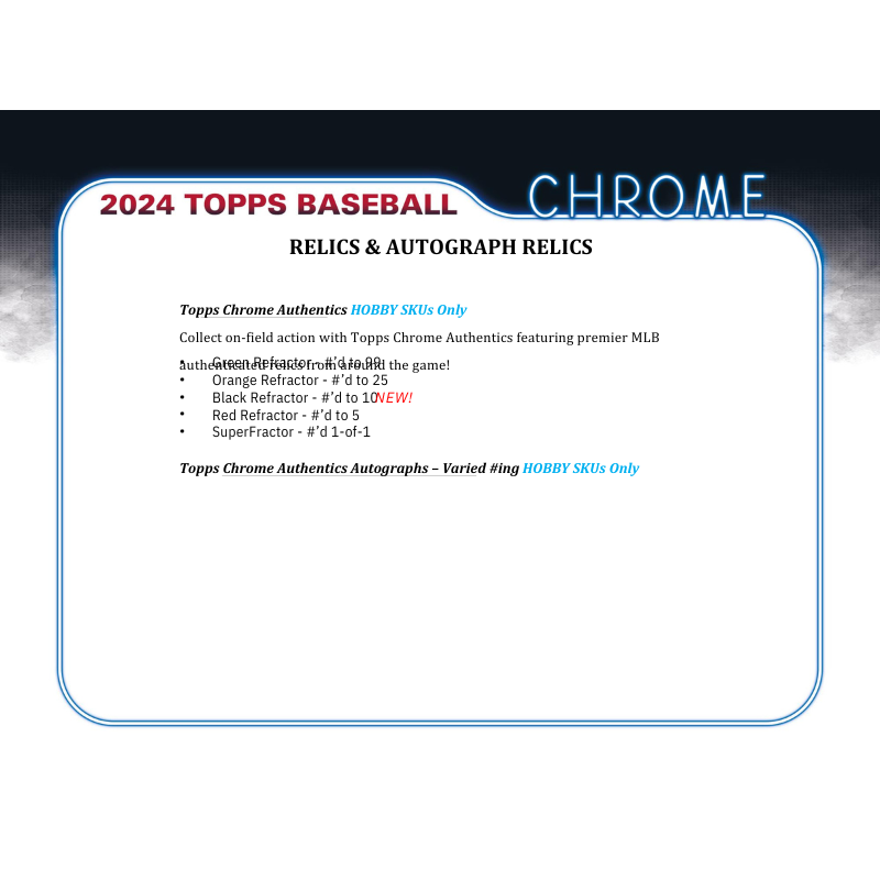 2024 Topps Chrome Baseball Hobby 12 Box Case、mySite、waistdrama