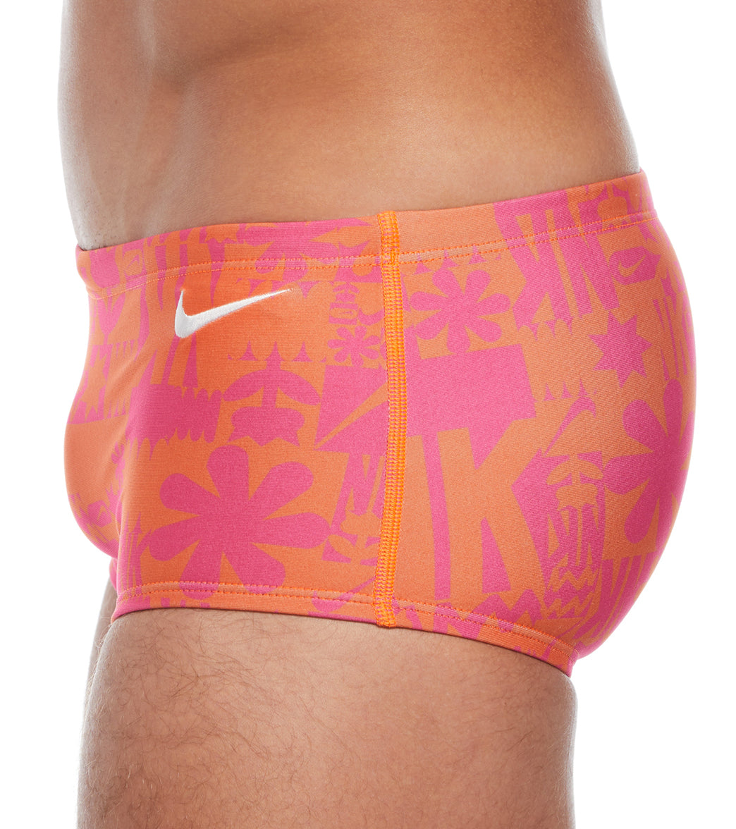 Nike Men's Hydrastrong Multi Print Square Leg Swimsuit、mySite、noshort