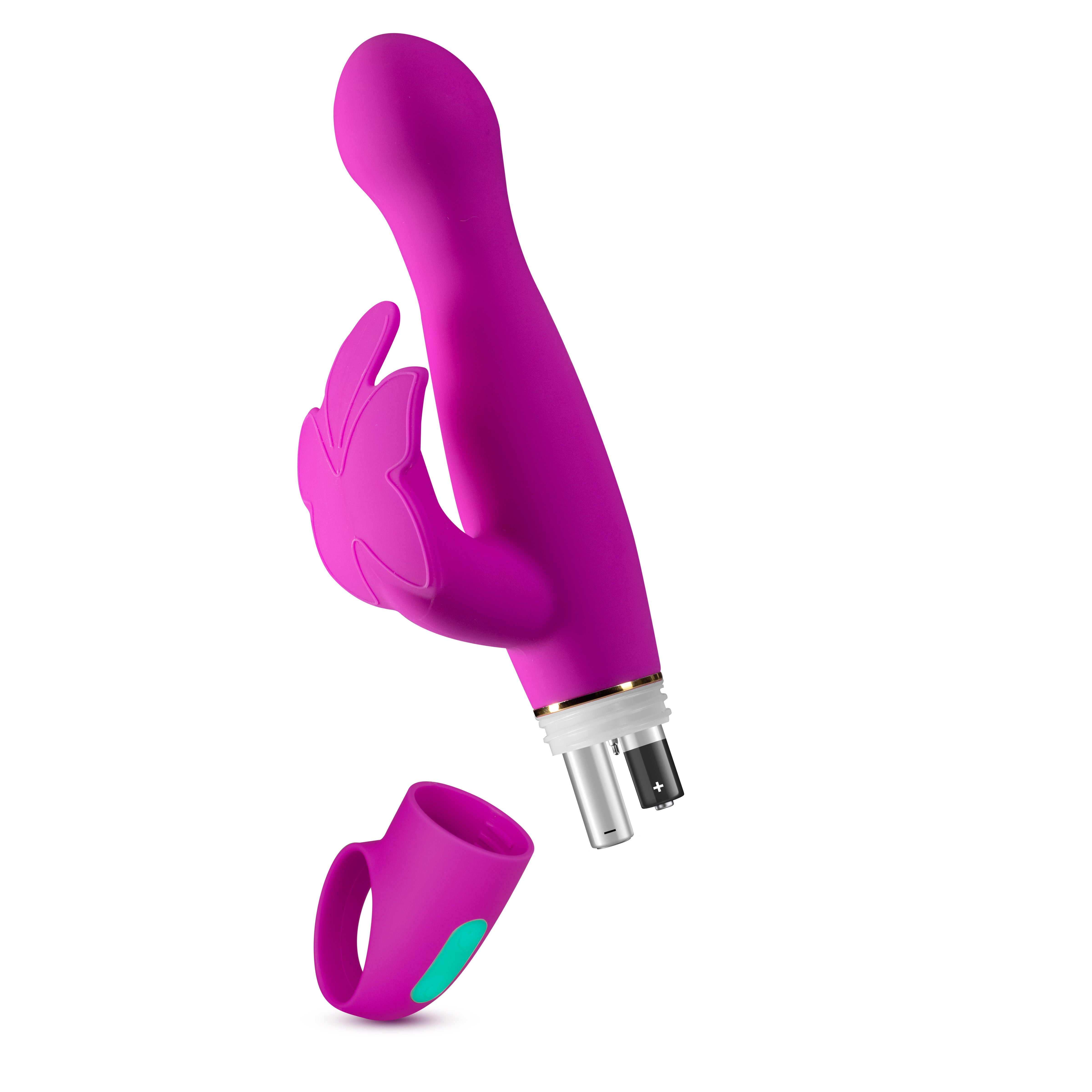 Aria By Blush® | Naughty AF: Clitoris Stimulator Plum Silicone Vibrator with Powerful RumboTech™ Technology、mySite、bottomscart