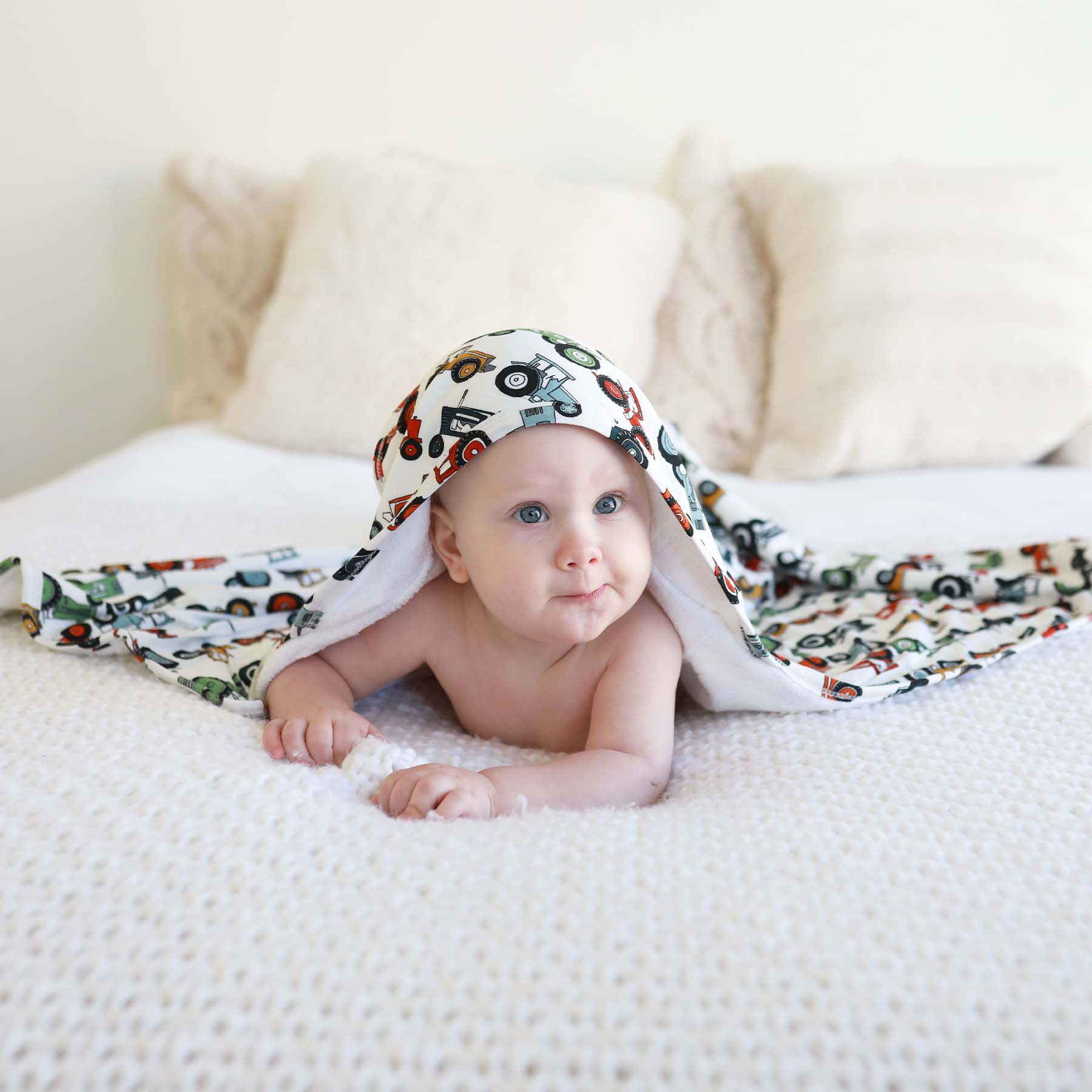  Bamboo Hooded Towel | Tiny Tractors、mySite、layawaytickets